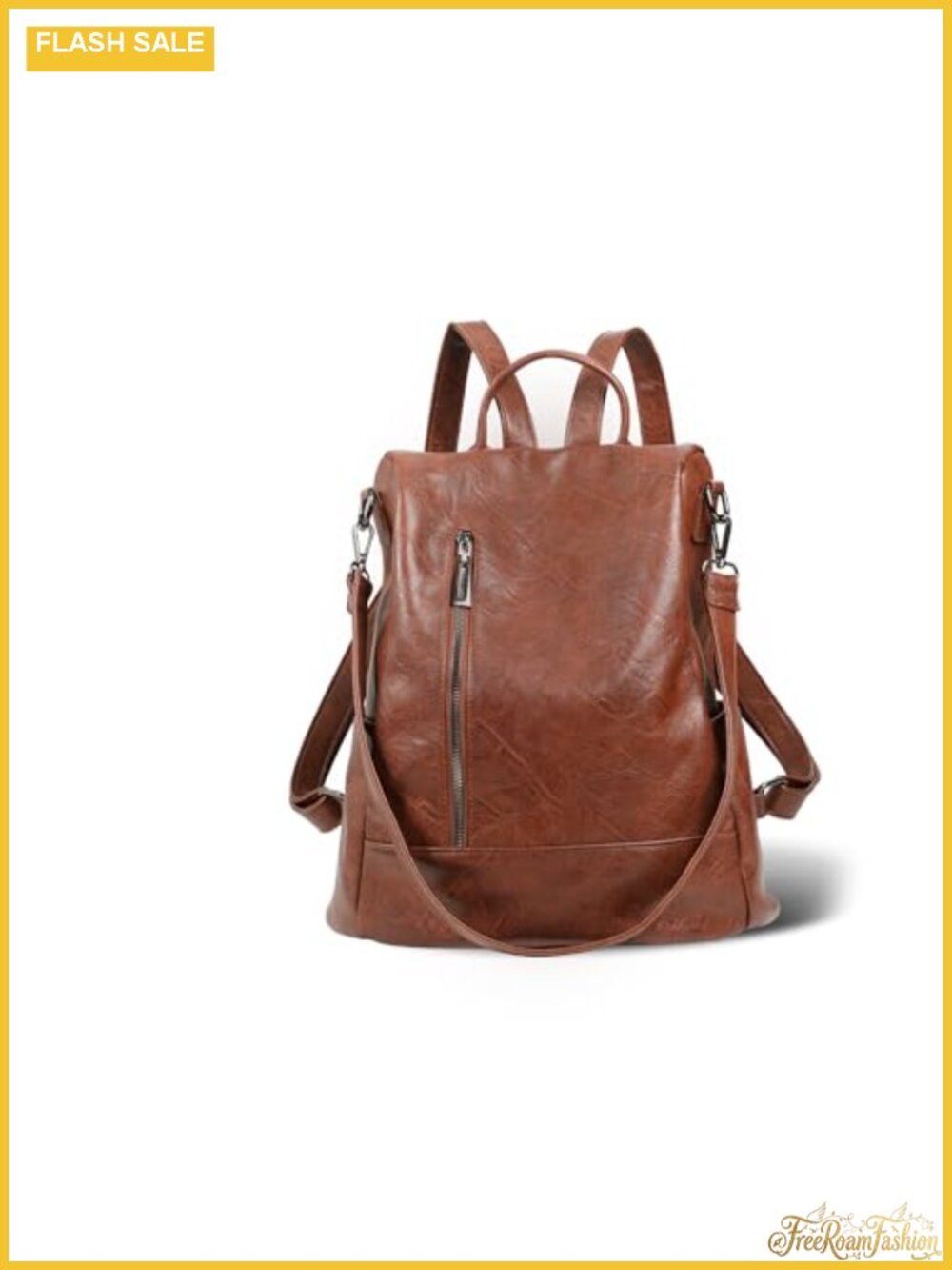 Vegan Leather Anti-Theft Women's Backpack Purse Convertible Tote Shoulder Bag